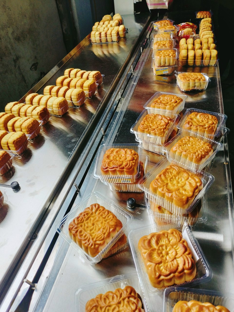 Máy đóng gói bánh nướng, bánh dẻo